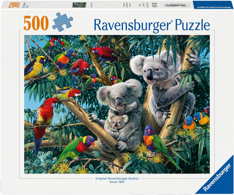 Puzzle Koalas im Baum