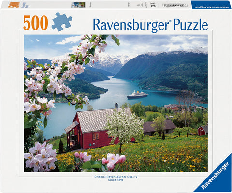 Puzzle Skandinavische Idylle