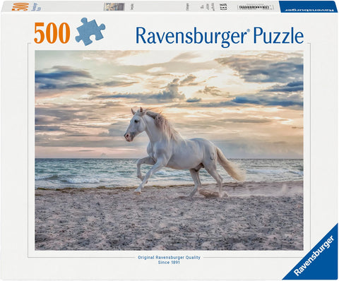 Puzzle Pferd am Strand