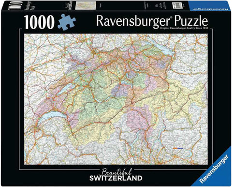 Puzzle Schweizerkarte