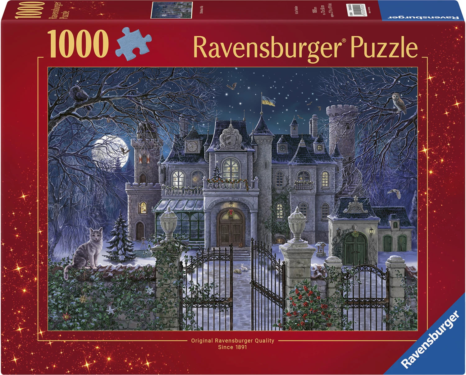 Puzzle Weihnachtsvilla