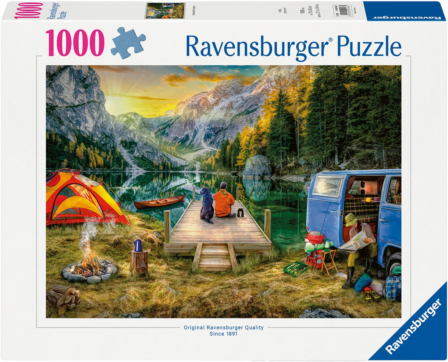 Puzzle Campingurlaub