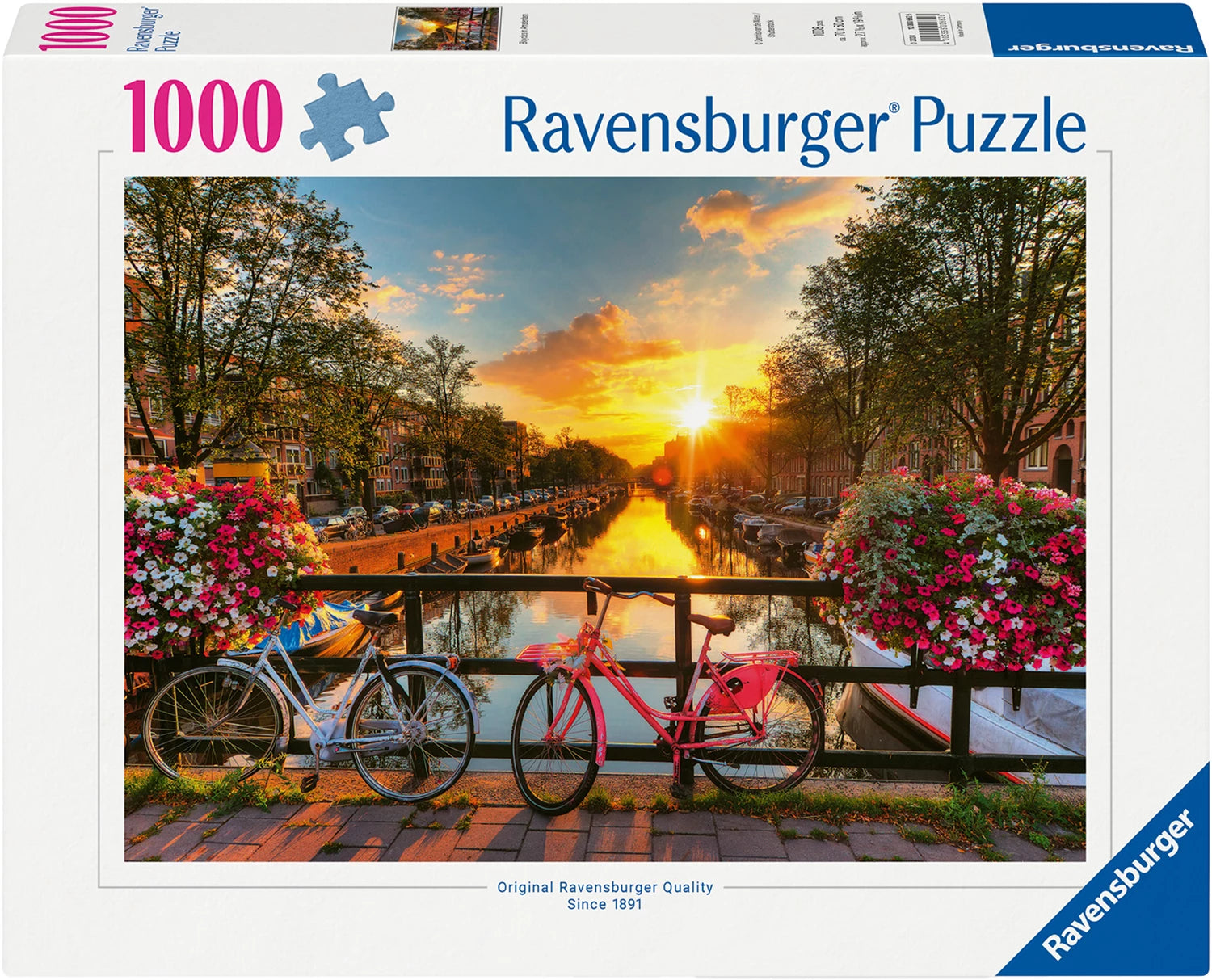 Puzzle Fahrräder in Amsterdam