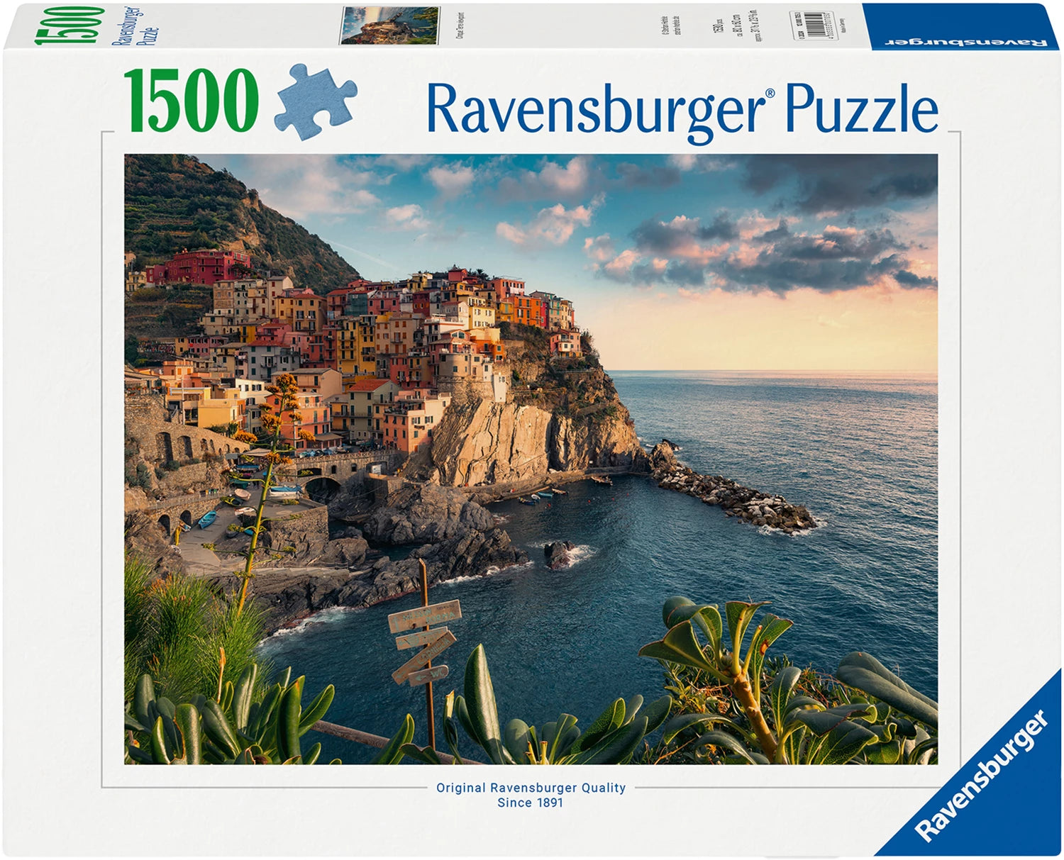 Puzzle Blick auf Cinque Terre