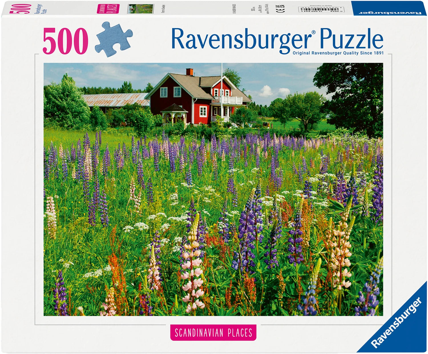 Puzzle Bauernhof in Schweden