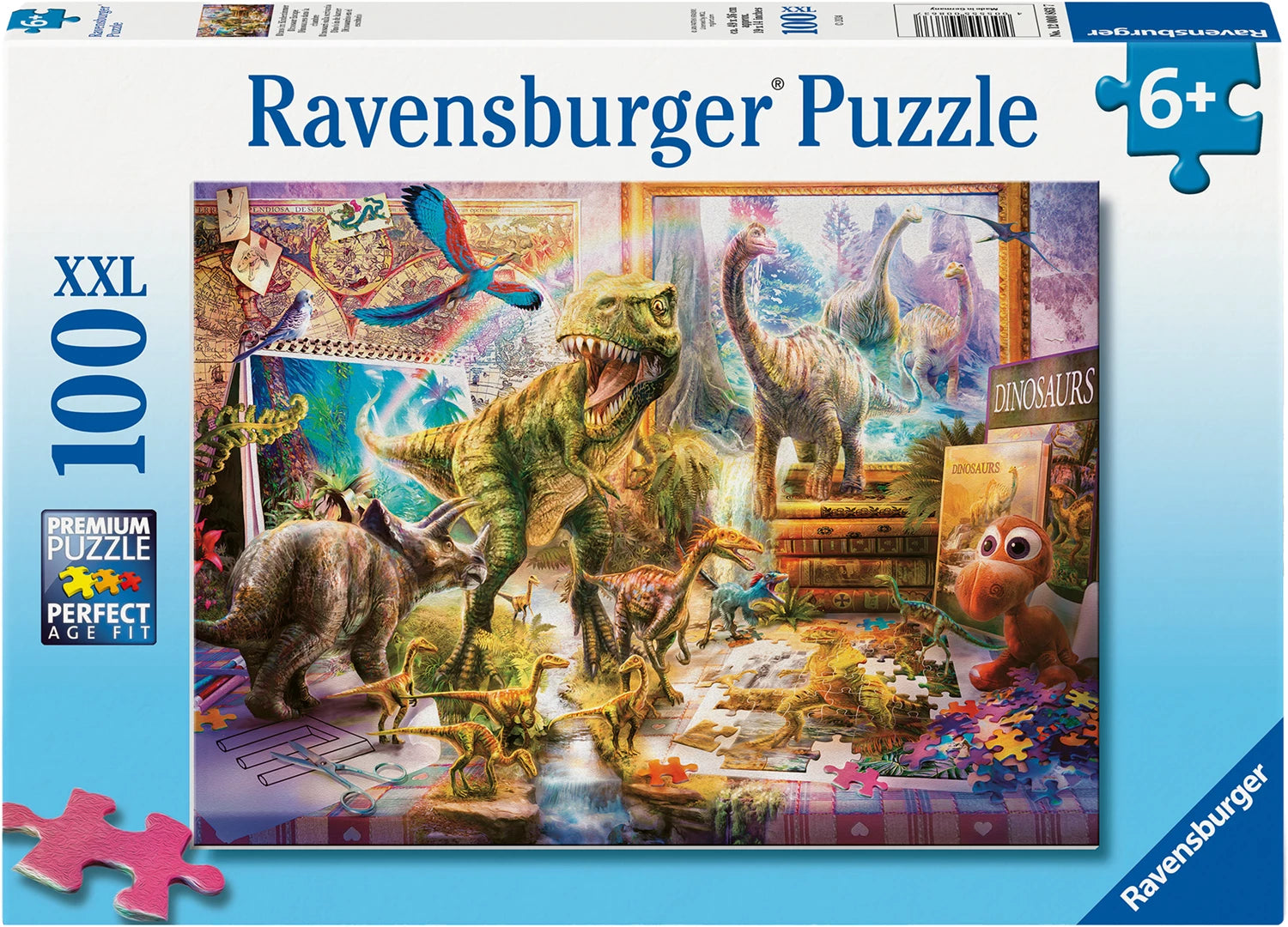 Puzzle Dinos im Kinderzimmer