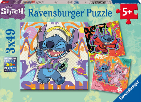 Puzzle Disney Stitch 3x49