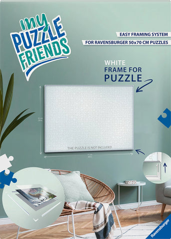 Puzzle Rahmen weiss 1000 Teile