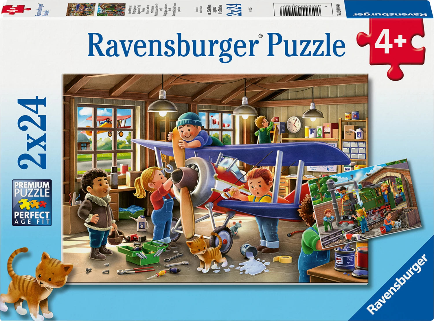 Puzzle Eisenbahn- und