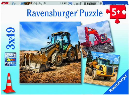 Puzzle Baufahrzeuge