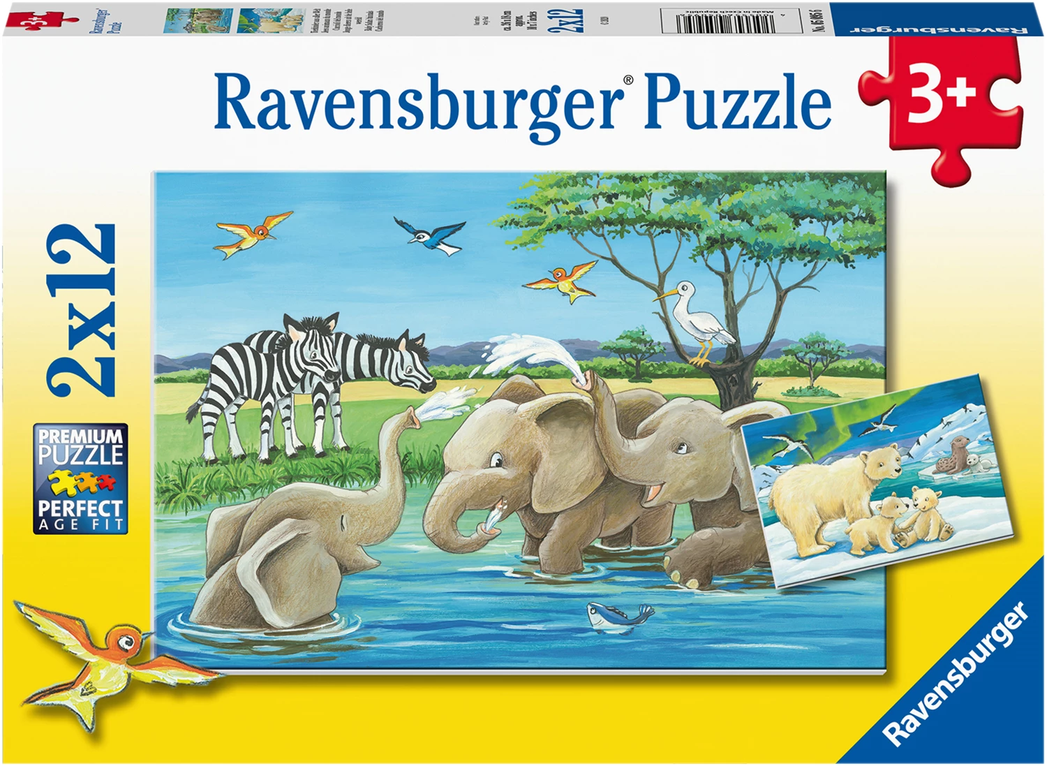 Puzzle Tierkinder aus aller