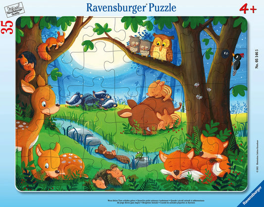 Puzzle Wenn kleine Tiere