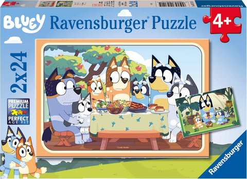 Puzzle Bluey 2x24 Teile,