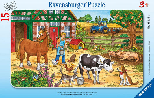 Puzzle Bauernhofleben