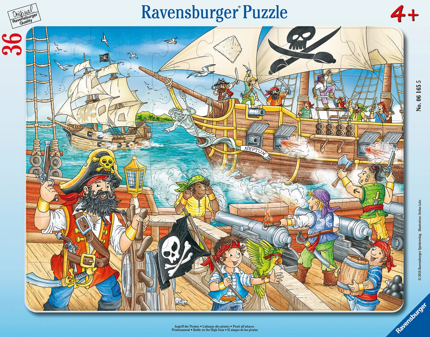 Puzzle Angriff der Piraten