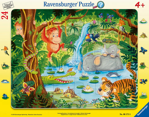 Puzzle Dschungelbewohner