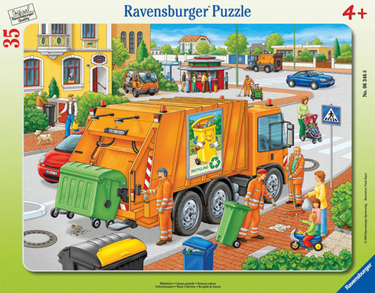 Puzzle Müllabfuhr