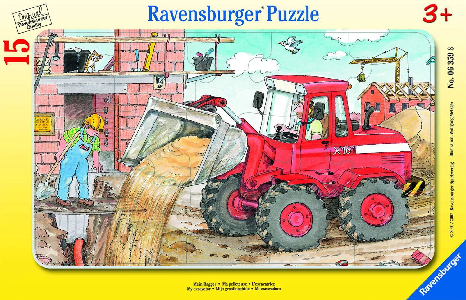 Puzzle mein Bagger