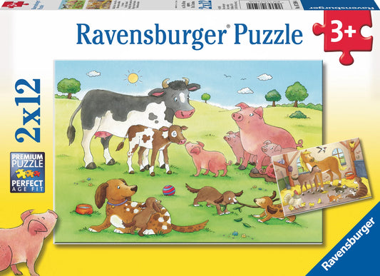 Puzzle Glückliche Tiere