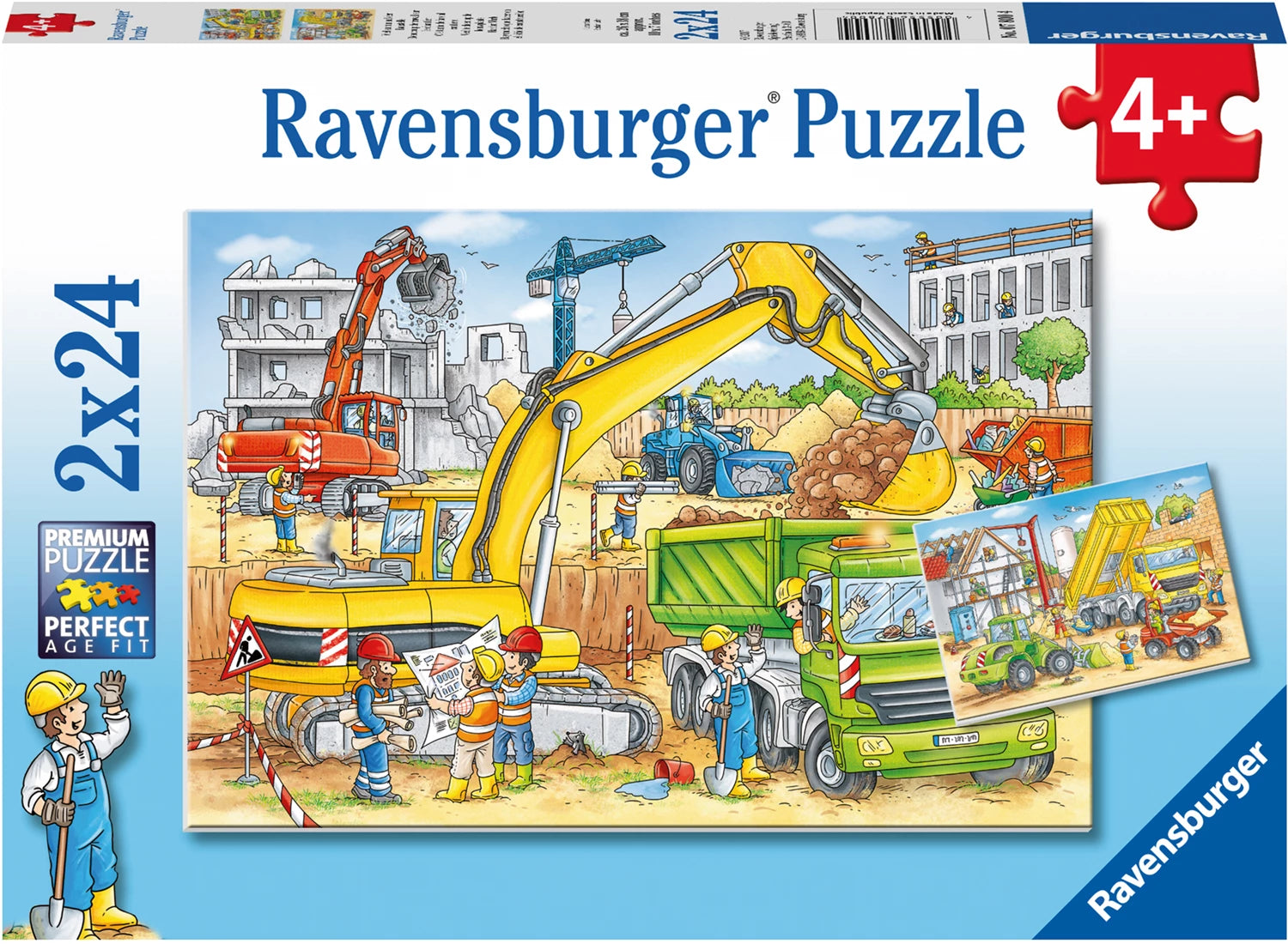 Puzzle Viel zu tun auf der