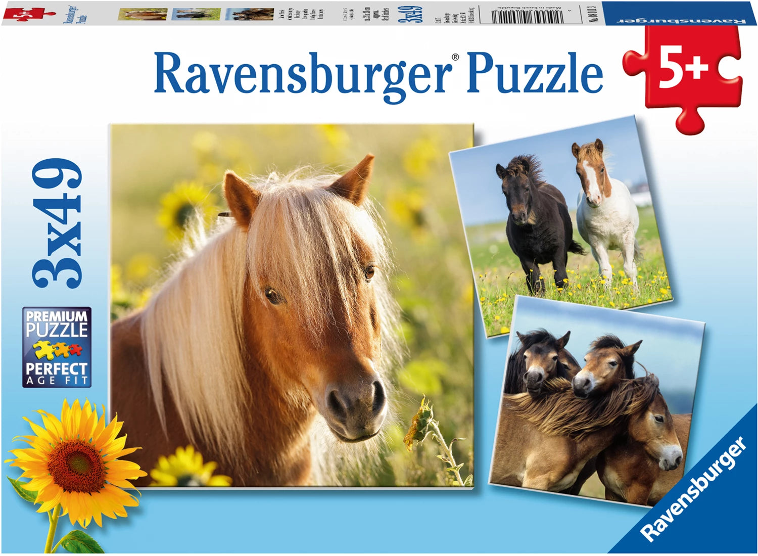 Puzzle Liebe Pferde