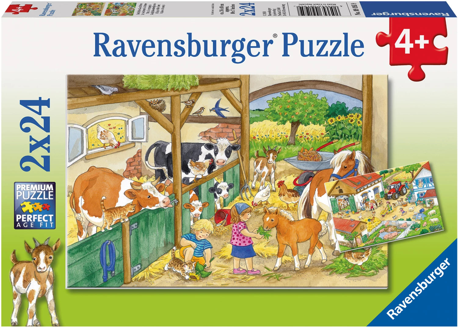 Puzzle Fröhliches Landleben