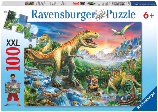 Puzzle Bei den Dinosaurier