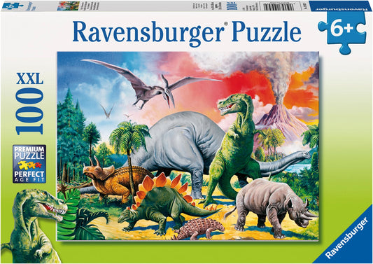 Puzzle Unter Dinosauriern