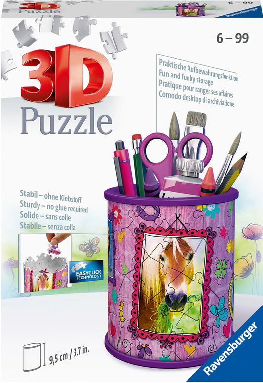 Puzzle 3D Utensilo Pferde