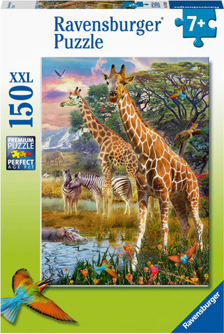 Puzzle Bunte Savanne