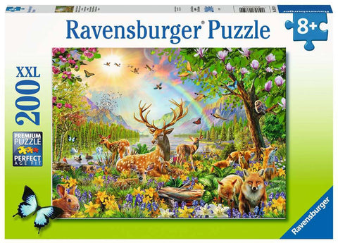 Puzzle Anmutige Hirschfamilie