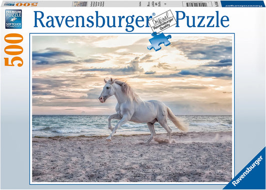 Puzzle Pferd am Strand