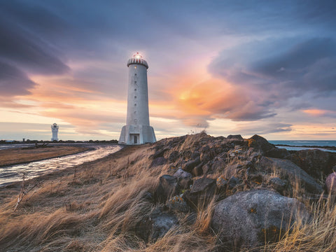 Puzzle Leuchtturm Akranes