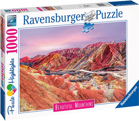 Puzzle Regenbogenberge China