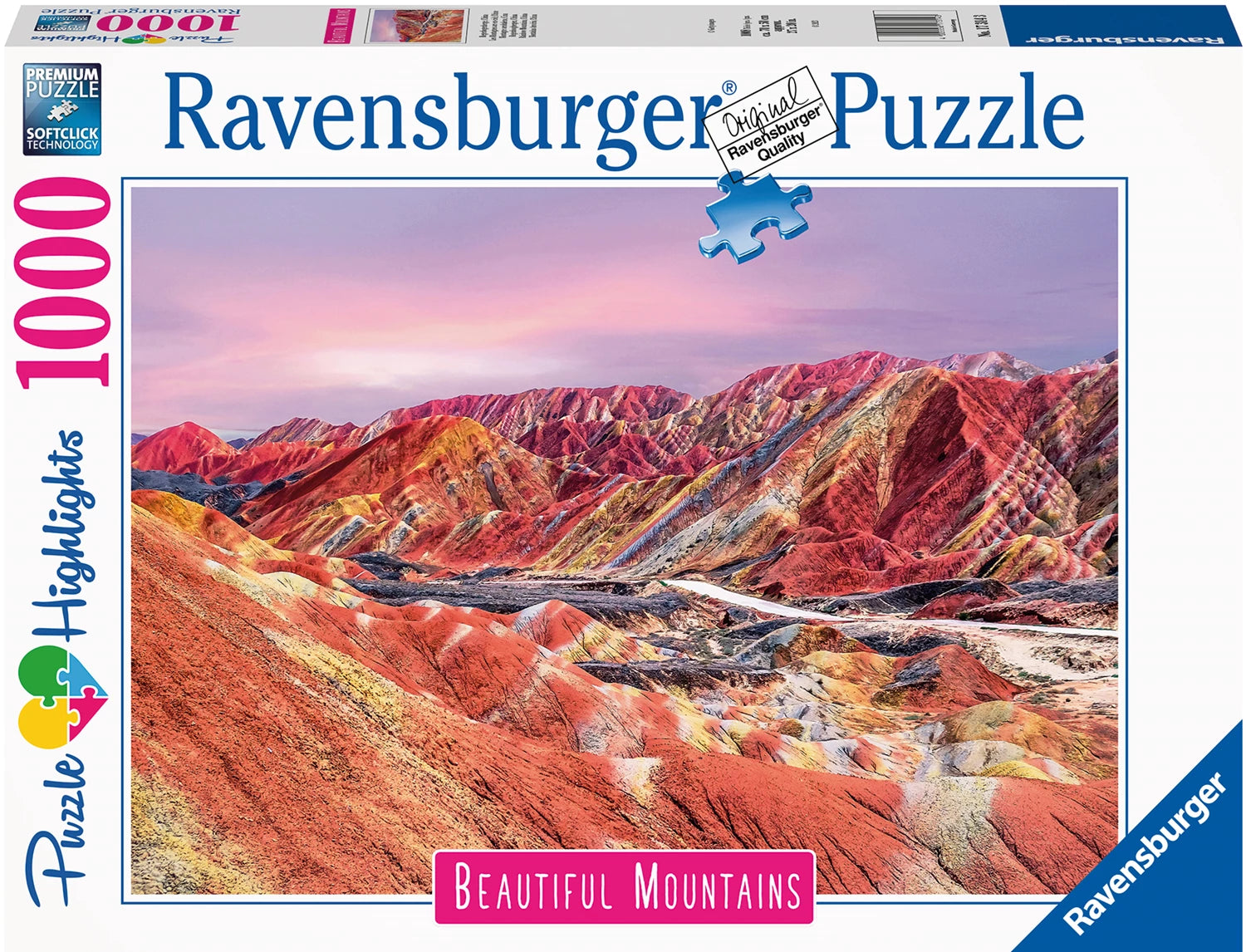 Puzzle Regenbogenberge China