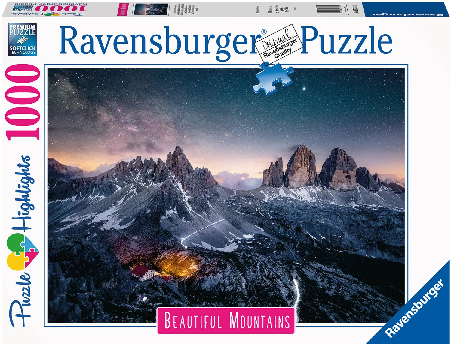 Puzzle Drei Zinnen Dolomiten