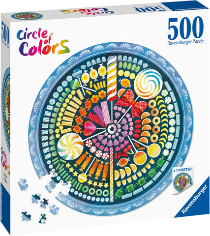 Puzzle Circle of Colors Candy