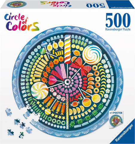 Puzzle Circle of Colors Candy