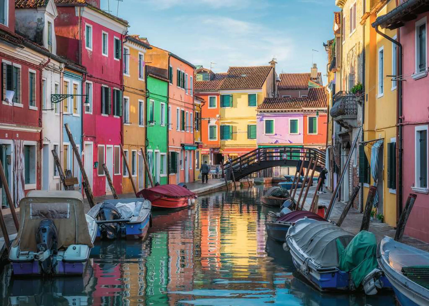 Puzzle Burano in Italien