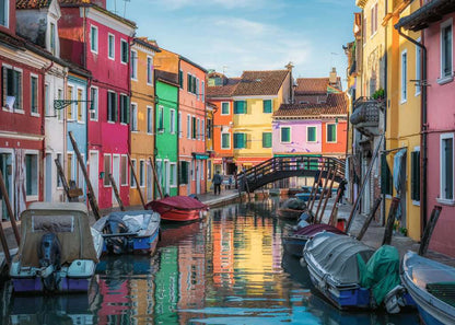 Puzzle Burano in Italien