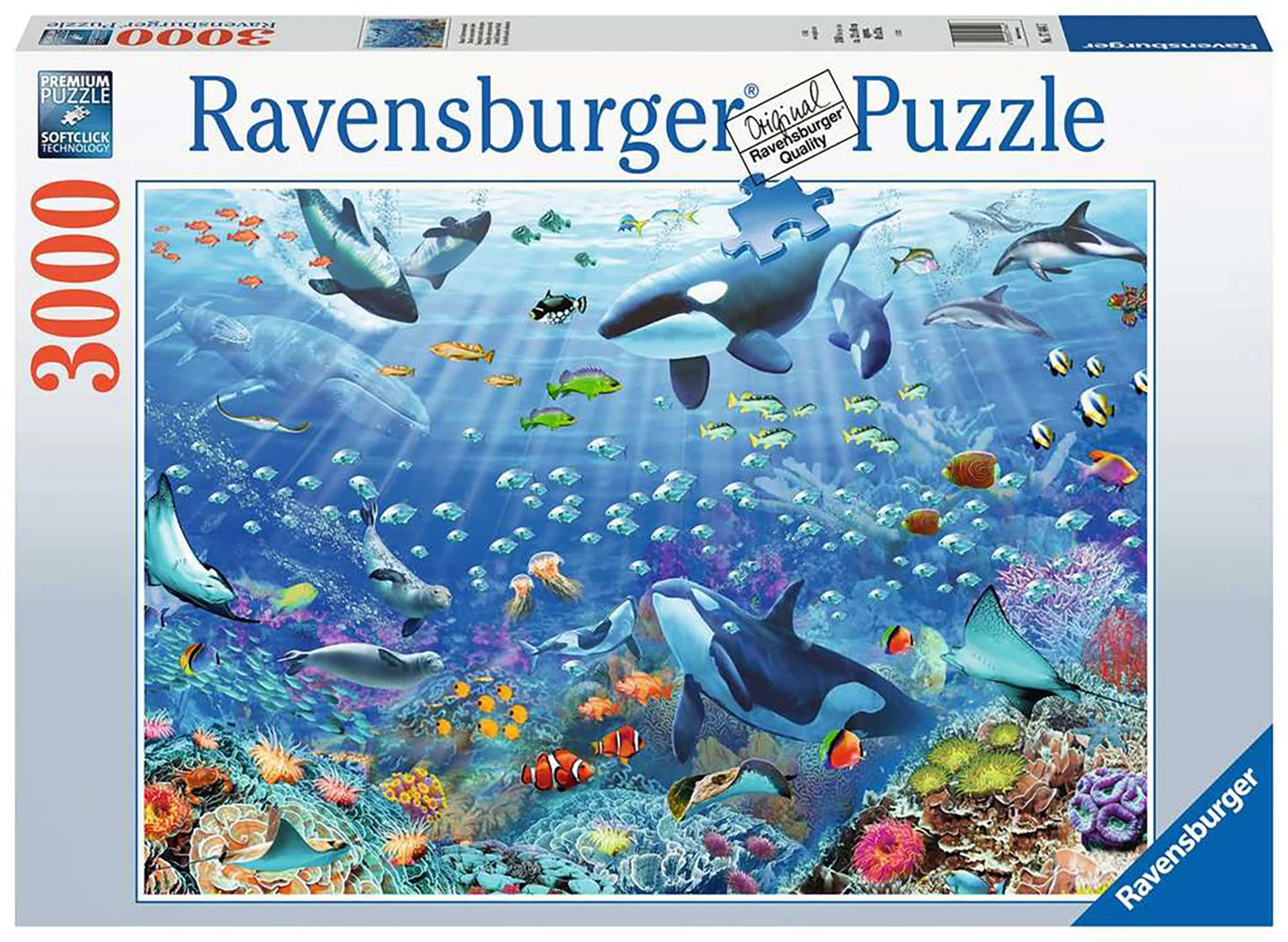 Puzzle Bunter Unterwasser-