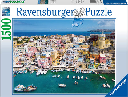 Puzzle Blick auf Procida