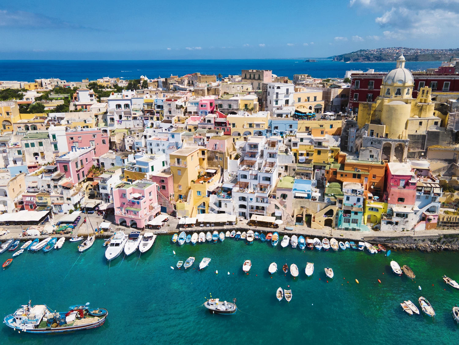 Puzzle Blick auf Procida