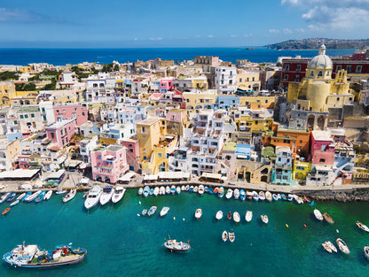 Puzzle Blick auf Procida