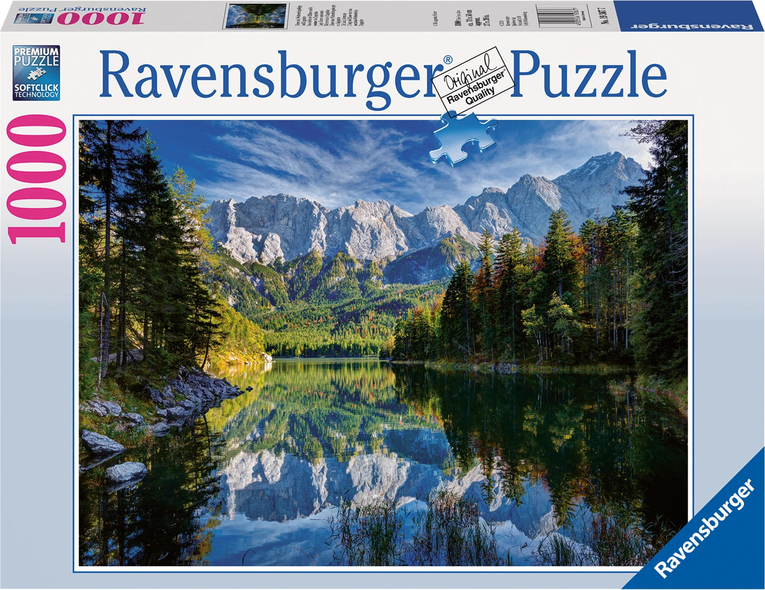 Puzzle Eibsee, Wetterstein