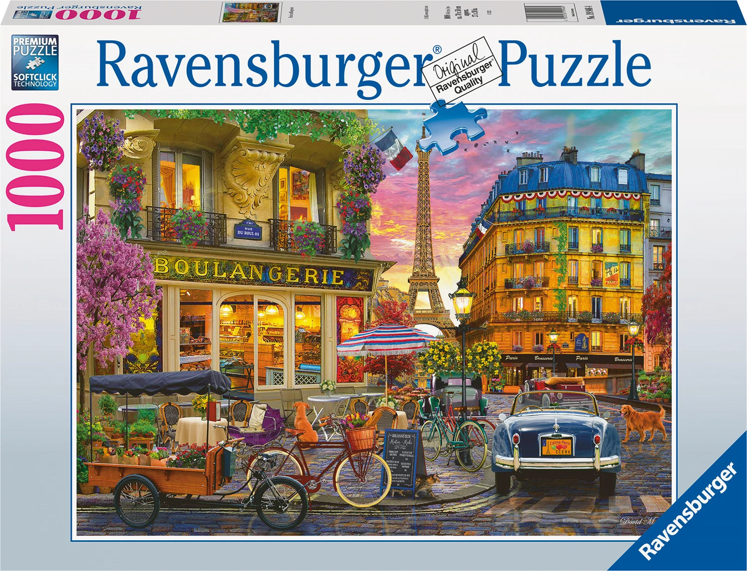 Puzzle Paris im Morgenrot