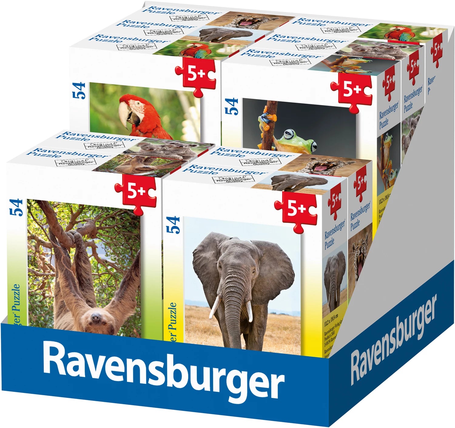 Minipuzzle Exotische Tiere (12)