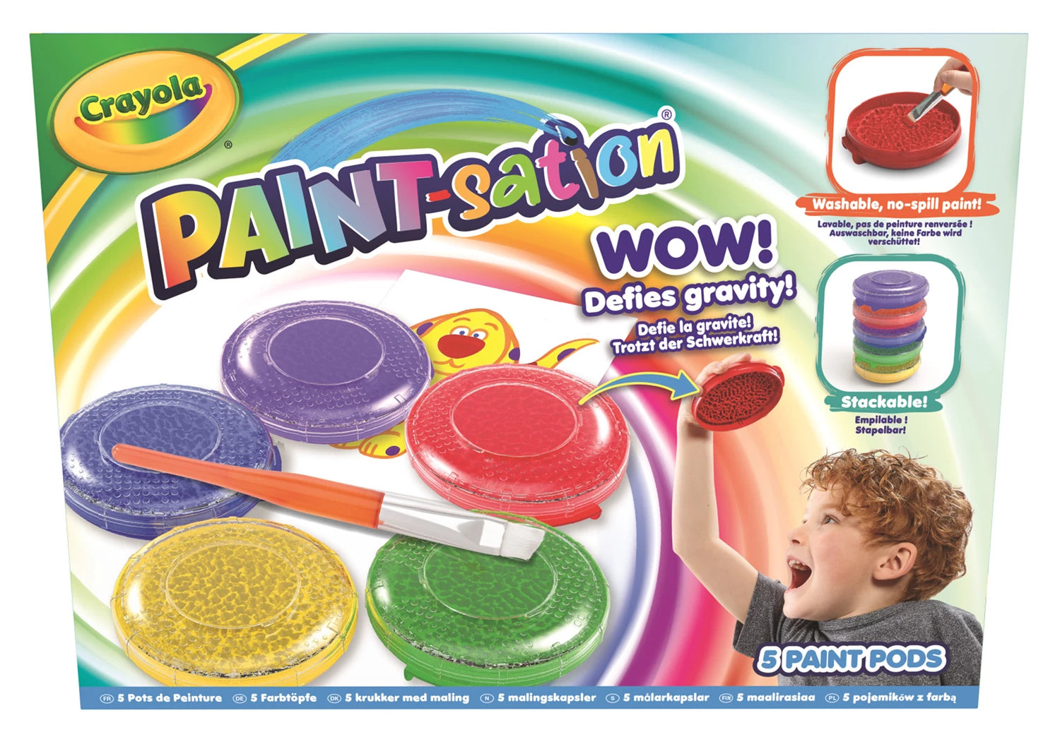 Paint-Sation 5 Farben im Topf