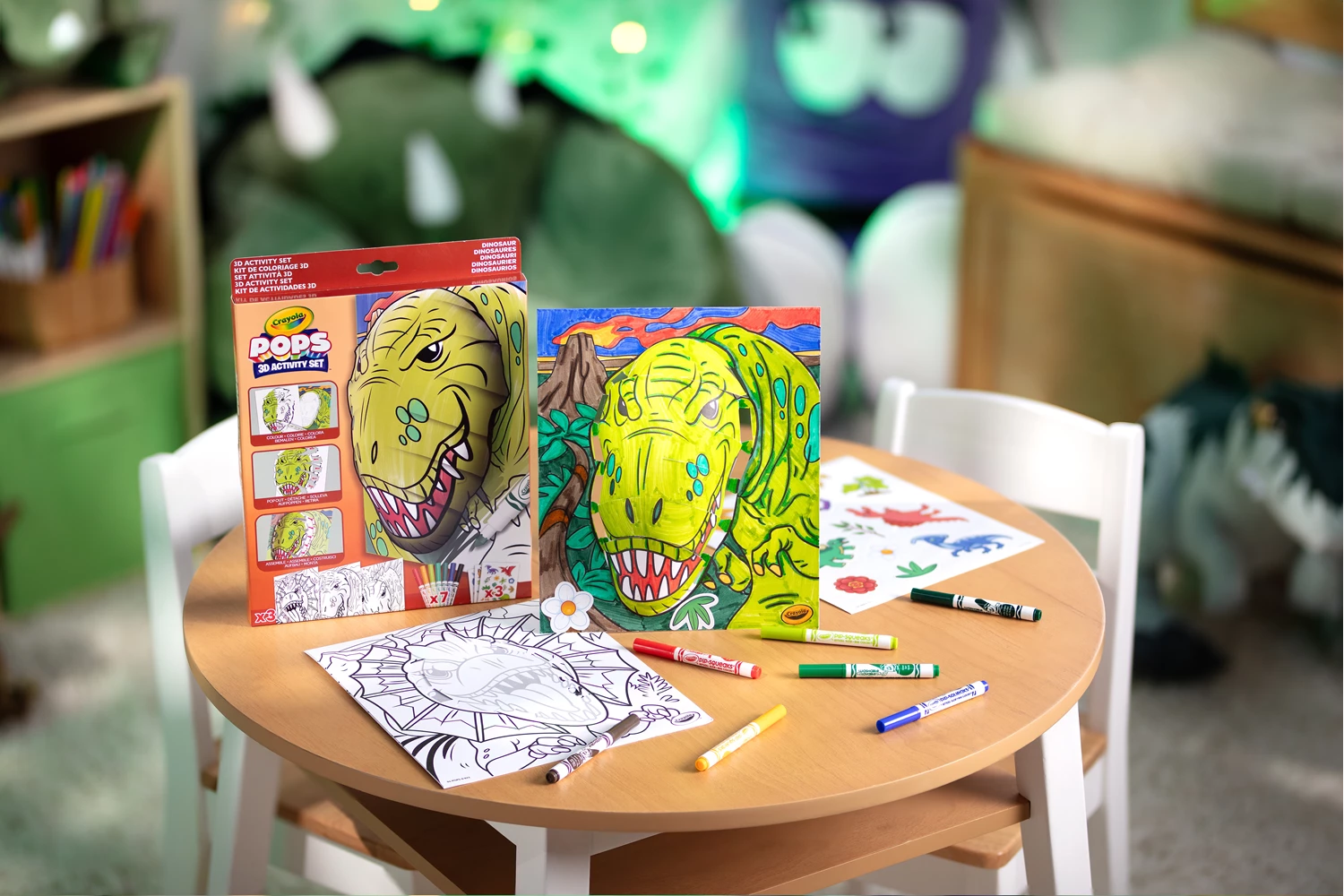 Color Pops 3D Dinosaurier