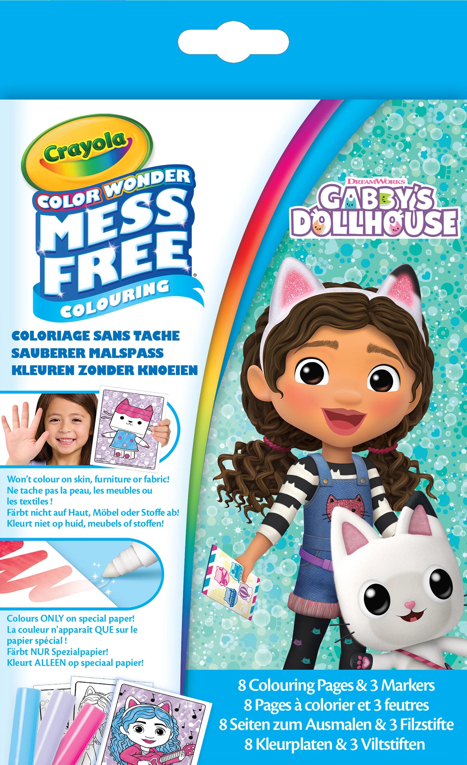 Color Wonder Mini Gabby's Dollh.